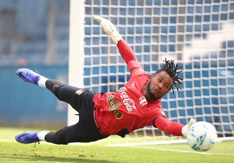 Cáceda trong màu áo của tuyển quốc gia