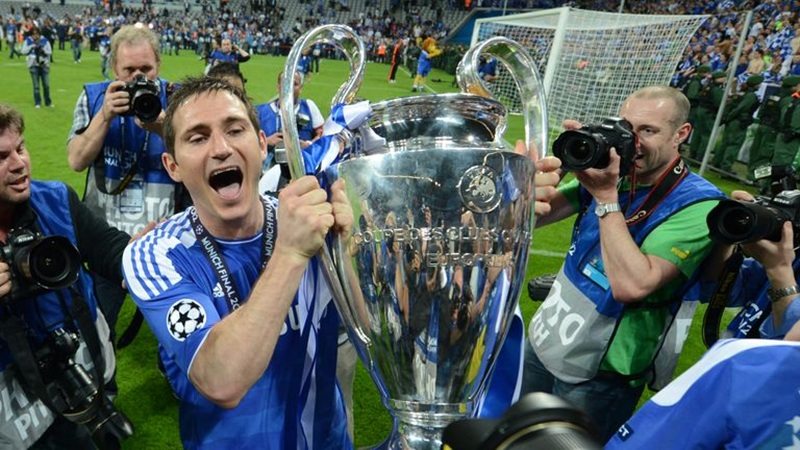 Frank Lampard và thành công vang dội tại Champions League 2012