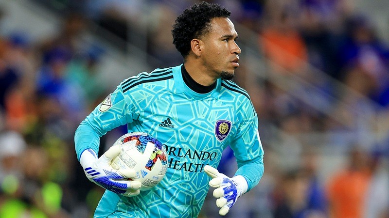 Thủ môn Pedro Gallese trong màu áo của Orlando City